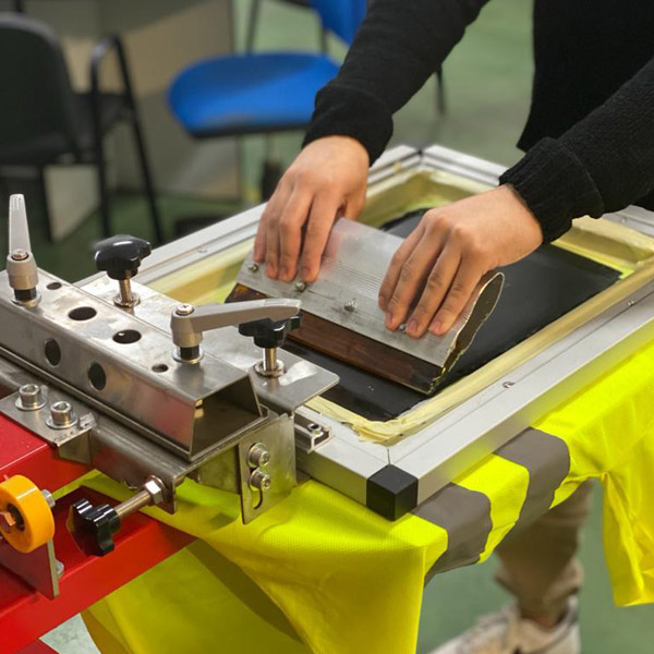 Digital screen printing workshops